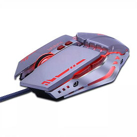ゲーミング マウス Ajustable 3200 DPI 6 ボタン光学式高-グレード USB 有線 ゲーム マウス ゲーマー 4 色呼吸 ライト