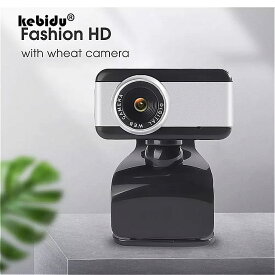 Kebidu - マイク と クリップ 付き の web カメラ Usb 2.0 hd 50.0mp pc ラップトップ skype 黒 用