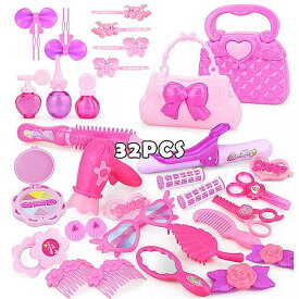 子供 ため シミュレーション ゲーム ピンク 色 メイクアップ セット プリンセス 女 子 ため プラスチック 玩具 24?32個