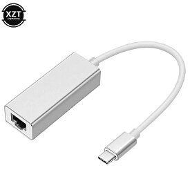 イーサ ネット アダプタ アルミ ニウム合金 usb USB-Cからrj45lan macbook pro samsung galaxy s9/s8 ネット ワークカード タイプ c用