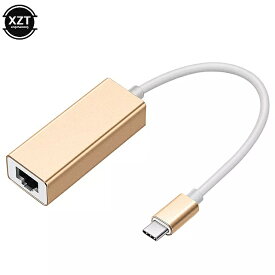 外部有線イーサネット アダプタ ネットワーク カード usb 2.0 タイプ cからrj45lanmacbookwindows 7/10100mbps