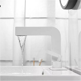 Zgrk 浴室 の滝の 蛇口 マット ブラック 洗面器 の 蛇口 浴室 タップ水 ミキサータップ シンク の 蛇口