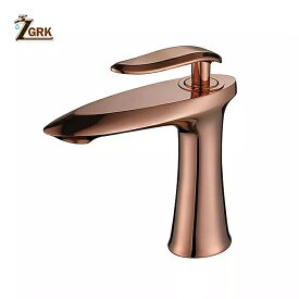 Zgrk流域ミキサー複数色水タップ 浴室 デッキ ホットコールド ミキサータップ 銅 蛇口
