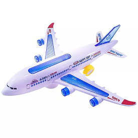 子供 の おもちゃ 航空機led点滅モデルビッグ 音 電気 飛行機 の おもちゃ キッズ組立 飛行機 誕生日