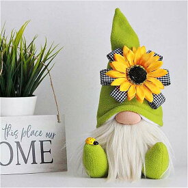 Bee gnome- 装飾的な ぬいぐるみ フレーズのない 人形 オーナメント ゴブリン デスクの装飾 素敵な フェイスレスの人形 お祭り