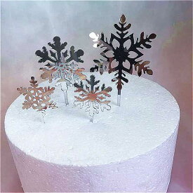 クリスマス 冬 雪 城 アクリル ケーキ トッパー 雪 女王 プリンセス テーマ 幸せ 誕生日 ケーキ 装飾 パーティー 用品