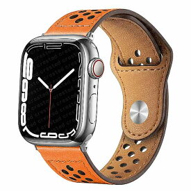 Apple Watch 用 レザー ストラップ iwatch シリーズ 3 4 5 6 se 7 さまざまな サイズ 44mm 40mm 45mm 41mm 42mm 38mm 44mm 45mm