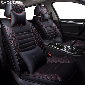 KADulee- オペル用 レザー カーシート カバー ラバ j mokka Insignia カスケード corsa ampera andhra zafira用 カー アクセサリー