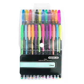 きらめく ジェルペン 鮮やかな色の ガッシュペン doodling クラフトスクラップブッキング用 カードポンドリーク ショッピング