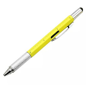 6 in 1 多機能 スタイラスペン 黒/青 詰め替えツール クリップ付き ハイテクボールペン 滑らかな書き込み nk-ショッピング