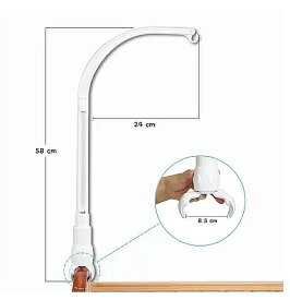 回転式 携帯電話 クレードル ベビー ミュージック ボックス ロックムーブメント 新生児 用 クレードル ホルダー スイベルアーム ウィンド おもちゃ