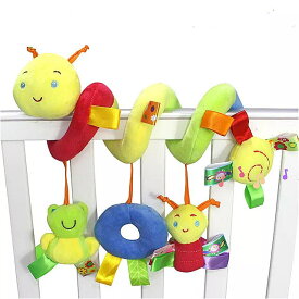 赤ちゃん のおもちゃ 幼児 ウォームを中心に ベビーベッド ガラガラ 鐘の漫画昆虫 ベビーカー ぬいぐるみ ラップ 安全おもちゃ 子供 のための