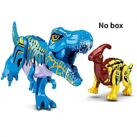 子供 のための 恐竜 の建設 大きな 世界 トリケラトプス ティラノサウルス 組み立て られた ブロック おもちゃ 動物 モデル 部品 おもちゃ