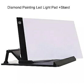 塗装 A4 LED ライト パッドボード タブレット 調光対応 ライト パッド diy 5D 塗装ツールキット用 スタンド のため大人/子供