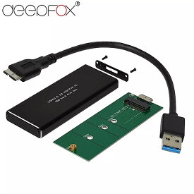 DeepFox usb 3.0 に M.2 NGFF SATA ベースの B キー Ssd ストレージ エンクロージャ の ケース の 6 ギガバイト/秒 SSD カード アダプタ