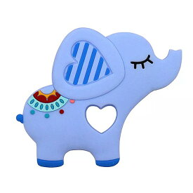 赤ちゃん のためのシリコーン 歯がため リング 象の形をした 新生児 の おもちゃ