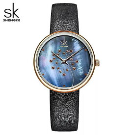 女性のための カジュアルな クォーツ時計 有名な人気の レザーストラップ エレガントな 女性の時計 2022