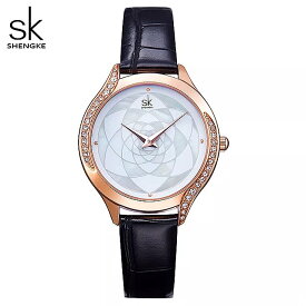 女性のための カジュアルな クォーツ時計 有名な人気の レザーストラップ エレガントな 女性の時計 2022