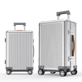 Carrylove- ホイール付き スーツケース トロリー キャビン 18インチ 22インチ 26インチ 100% アルミニウム