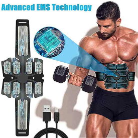 ems - 男性と 女性の ための 電子 トレーニング ベルト 腹部 筋肉 刺激 装置 痩身 ベルト ホーム ジム フィットネス 機器