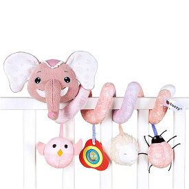 赤ちゃん 用の 動物の形をした おもちゃのガラガラ ベビーベッド用の吊り下げ おもちゃ 携帯用の感覚ツール 赤ちゃん用の教育 玩具
