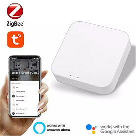 Aubesszigbee スマート ゲートウェイ ハブ Tuya /SmartLife アプリ を介した スマート ホーム ブリッジ リモートコントロール zigbee デバイス alexa GoogleHome