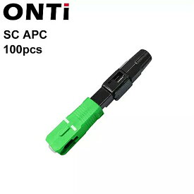 Onti ftth 光ファイバ の高速 コネクタ sc apc シングルモード 光ファイバ アダプタ sc upcコールド接続 クイックフィールド アセンブリ