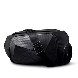 2020 クリエイティブ 3D 男性 ショルダーバッグ 盗難 防止 スリングバッグ 防水 メッセンジャーバッグ usb 充電 クロスボディ バッグ 旅行 胸バッグ