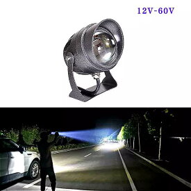 車 led スポットライト レンズ ランプ 高ビーム オートバイ フォグランプ 500メートルの範囲 自動車 屋外リモート スポットライト