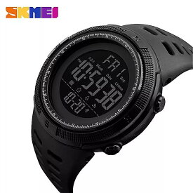 SKMEI 高級 スポーツ腕時計 男性 防水 カウントダウンアラーム デジタル腕時計 LED 電子 腕時計 時計 男性