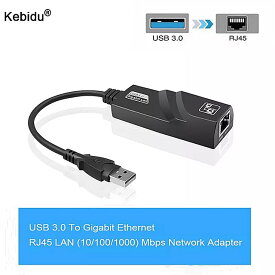 Kebidu- usb 3.0 イーサネット アダプター ネットブック m ac book ラップトップ 用のギガビット lan ギガビット テクノロジー を搭載した ネットワーク カー ド 3.0