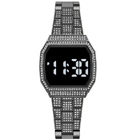 2022 新 Led タッチ 腕時計 電子デジタルディスプレイの 腕時計 ローズゴールドシルバー 腕時計 メンズ レトロスタイル時計
