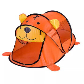 子供 のための ポータブル 動物 テント 漫画 の キャラクター 広い スペース テント 虎 クマ 屋外 屋内 赤ちゃん のための ボール プール
