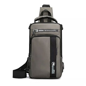 男性用の高級 防水 ショルダーバッグ 屋外 での使用に適した 多機能 防水 カジュアル バッグ