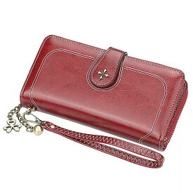 女性のための豪華な革の 財布 カードホルダー ハンドバッグ 電話 パスポート カバー コイン 良質