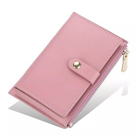 女性のための 無地 の合成皮革の 財布 小さな ハンドバッグ カードホルダー カジュアル な 学生 のための薄い 財布
