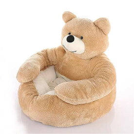 ペット 用 ベッド ソファ 超 ソフト 冬 用 暖かく かわいい クマ 抱擁 猫 大きな ぬいぐるみ 子犬 犬 快適な クッション ペット 用品