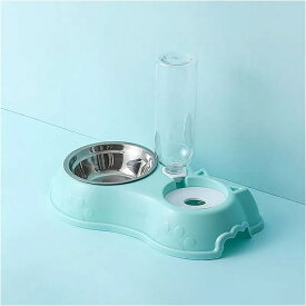 犬 ボウルスタンド自動貯水ディスペンサー ペット 猫 食品ボウル2 ? イン ? 1防滴水容器上昇リムーバブル