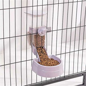 ペット 用 自動 食品 ディスペンサー 大型 収納 多目的 猫 オウム ウサギ 子犬用 ケージ 調整可能 なフィーダー付き