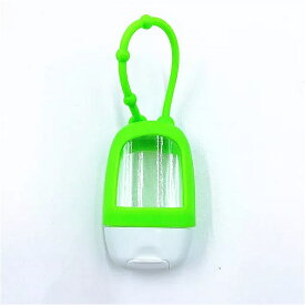 ミニ空のボトル シリコン 保護カバー 詰め替え 可能な スプレーボトル 旅行用 手指消毒剤 hd容器 30ml 1個