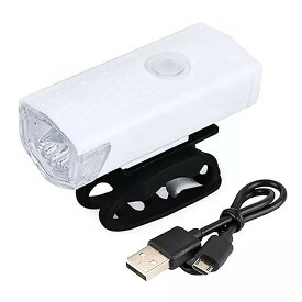 防水 フロント LED 懐中電灯 usb 充電式 サイクリング マウンテンバイク アウトドア スポーツ 用