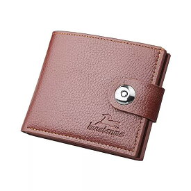 Pu メンズ 財布 レトロ織パターン革の メンズ ショート 財布 マルチカード 財布 高級 財布 ジッパーファッションの 財布