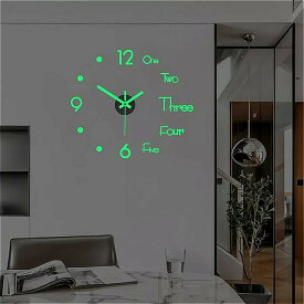 3D 発光 アクリル 時計 40cm 2022 クリエイティブ な レジャー と リビングルーム の 装飾 モダン な デジタル 時計 新しい コレクション
