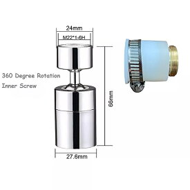 ユニバーサル スプラッシュ フィルター 蛇口 360 ° 回転ヘッド 移動式 浄水器 ノズル タップ