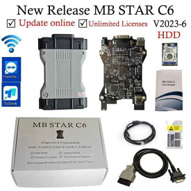車 診断ソフトウェア フォールト診断ツール MB Star C6 Doip wifi メルセデスベンツV2023.06 新品