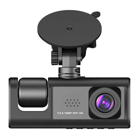 車の運転用ビデオレコーダー リアビュー 3 in 1 ダッシュカメラ 170度 広い角度 モーション検出 カーアクセサリー 2インチ