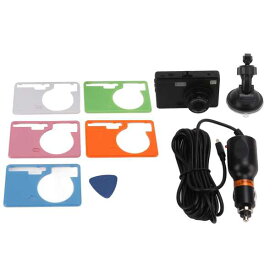 車の運転用ビデオレコーダー オートカム ダッシュカメラ 3インチ画面 フルHD 1080p 駐車監視 170 ° 幅 モーション検出