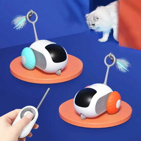 猫 犬 ため 自動移動式リモートコントロールおもちゃ車 インタラクティブ ゲーム トレーニング スマートペット用品 2つ モード