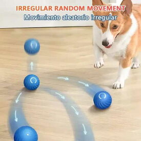 充電 式スマート犬 おもちゃボール 自動 電子 インタラクティブ トレーニング ペット 移動 アクティブ ローリング 犬 1 2個