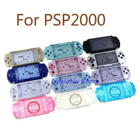 1セットpsp 2000 PSP2000ゲームコンソールフルセットシェルハウジングケースカバー ボタンキット交換